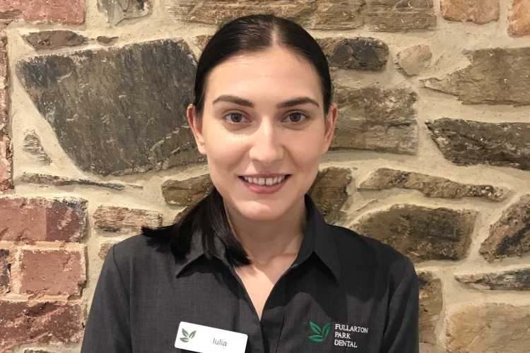 Get to know Iulia, a dental assistant at Fullarton Park Dental